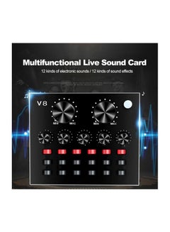 Generic V8 Multifunctional Live Sound Card  - Image 5