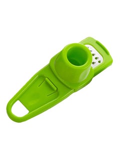 Generic Multifunctional Ginger Garlic Grater Green 17cm  - Image 3
