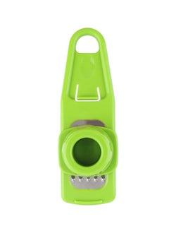 Generic Multifunctional Ginger Garlic Grater Green 17cm  - Image 1