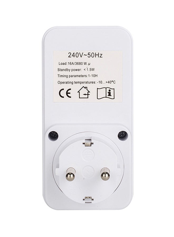 Automatic Power-Off Switch Controller White 11x6.5x8.5cm  - Image 2