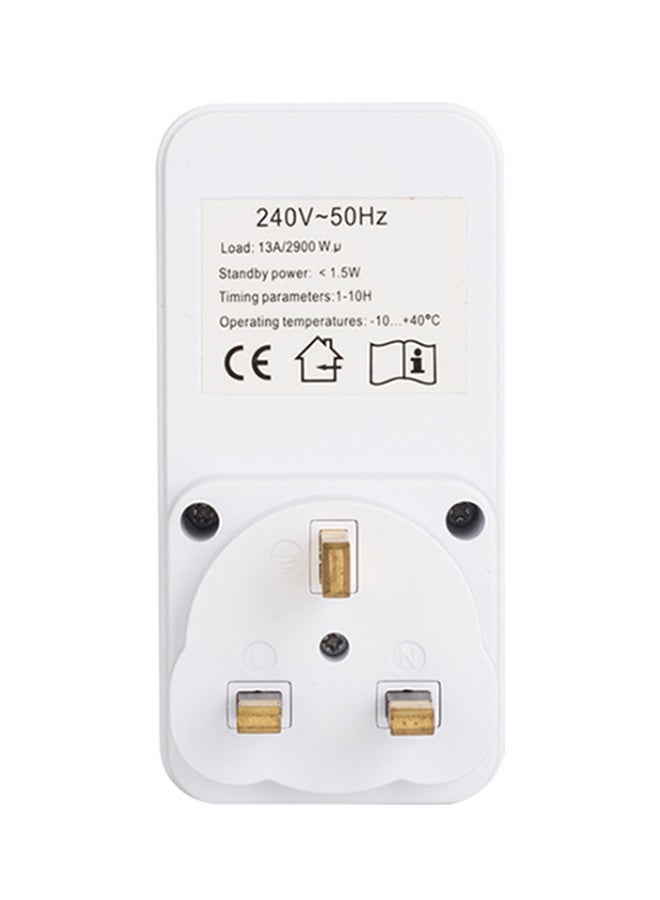 Automatic Power-Off Switch Controller White 11x6.5x8.5cm  - Image 2