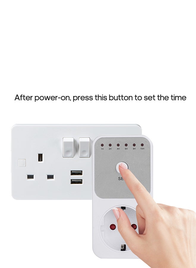 Automatic Power-Off Switch Controller White 11x6.5x8.5cm  - Image 4