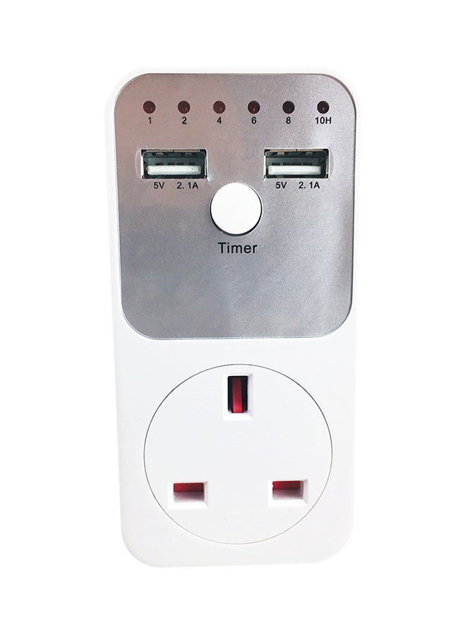 Generic Automatic Power-Off Switch Controller White 11x6.5x8.5cm  - Image 1