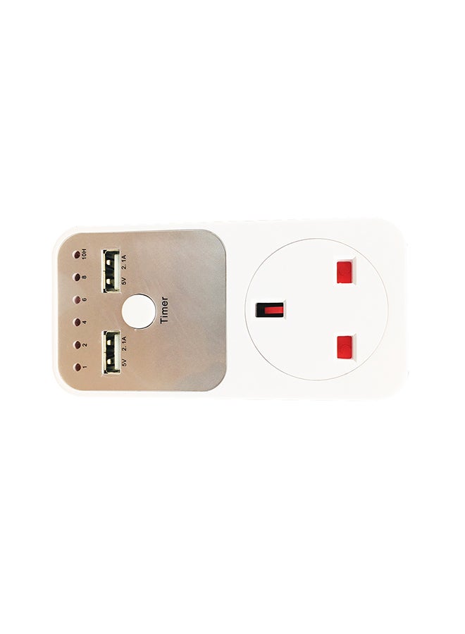 Generic Automatic Power-Off Switch Controller White 11x6.5x8.5cm  - Image 4