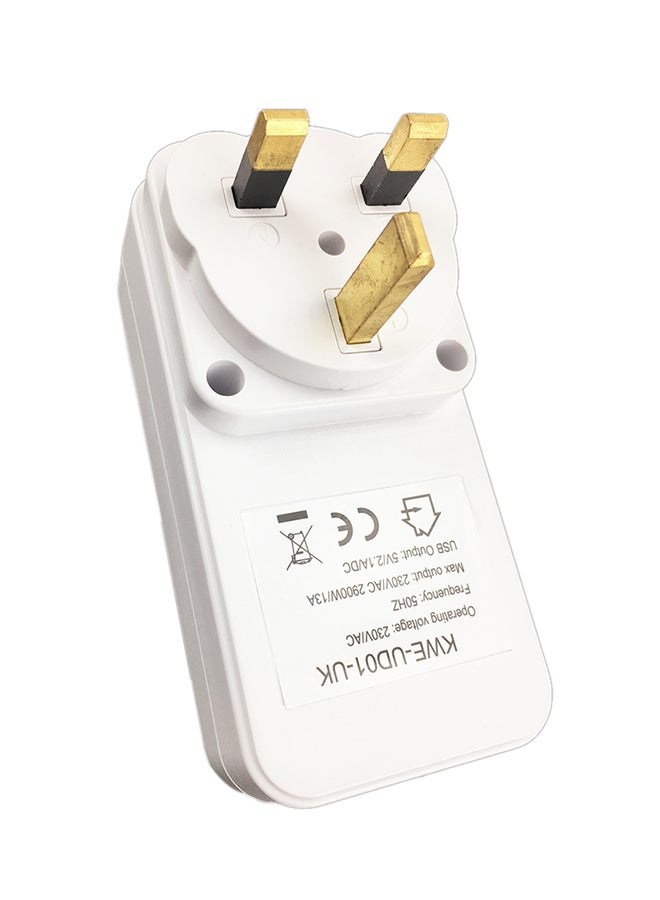 Generic Automatic Power-Off Switch Controller White 11x6.5x8.5cm  - Image 2