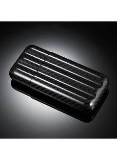 Carbon Fiber 3-Cigar Case Black 16.3x2.8x7.5centimeter - v1582802063/N35142421A_4