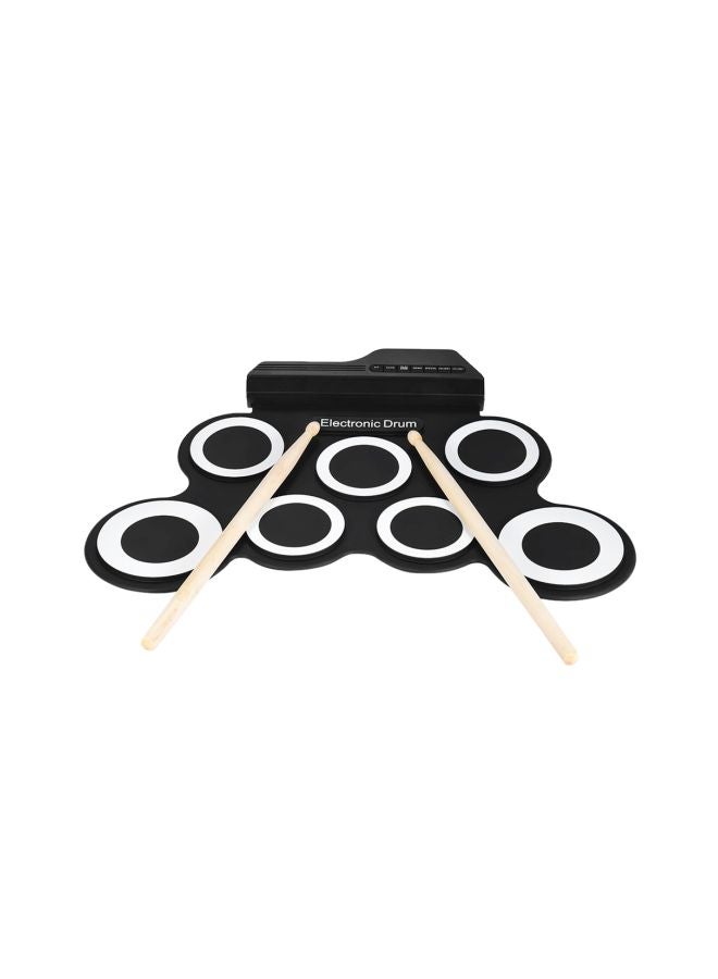 Generic 7-Piece Portable Digital Electronic Roll Up Drum Set  - Image 5