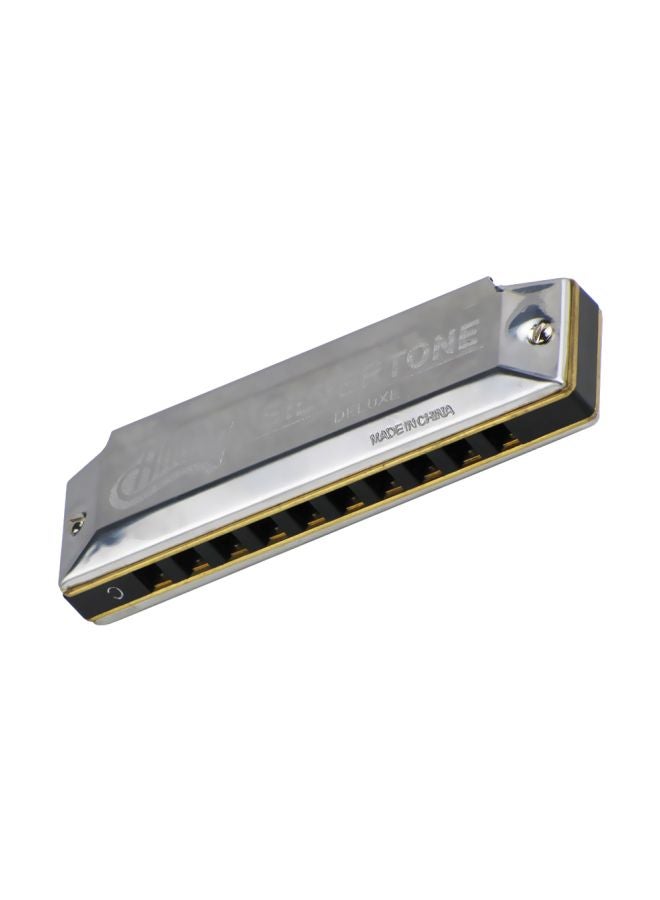 Generic 10 Holes Copper C Key Harmonica Mouthorgan  - Image 3
