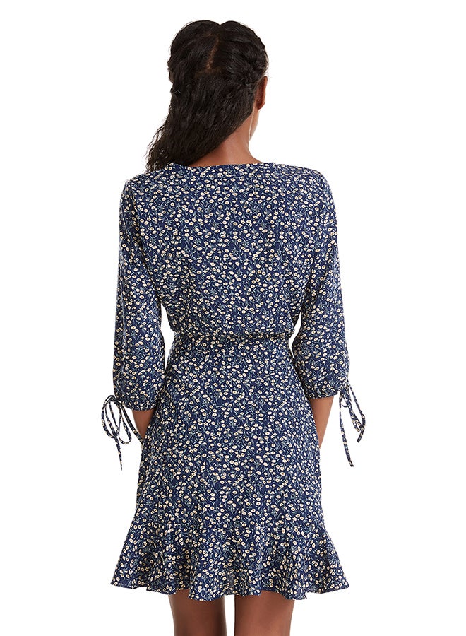 Hanyimidoo 2-Piece Top And Skirt Set Blue  - Image 2
