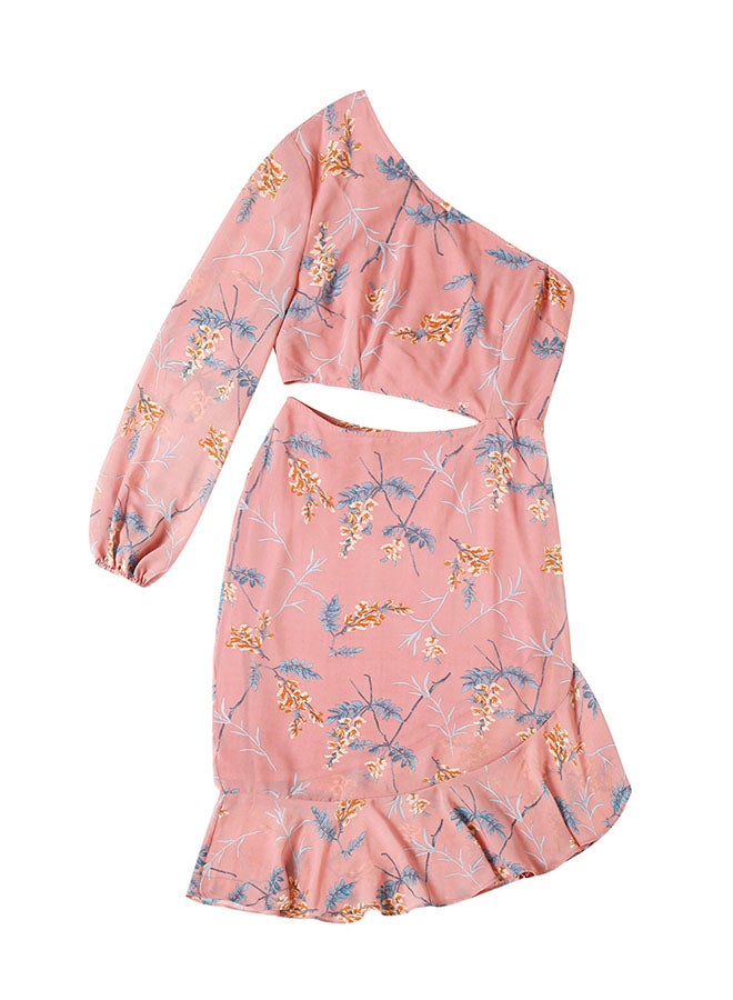 Hanyimidoo Strapless Dress Deep Pink  - Image 4