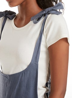 Hanyimidoo Tie Up Jumpsuit Blue  - Image 5