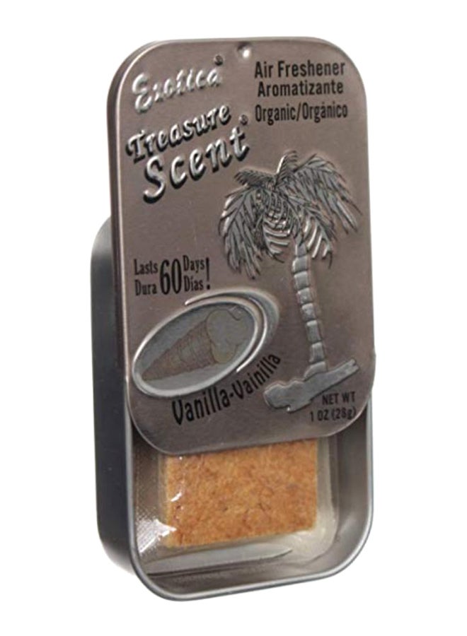 EXOTICA Treasure Scent Vanilla Car Air Freshener 