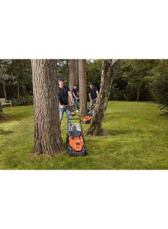 BLACK+DECKER 1800W 42cm Easy Steer Lawn Mower for & Garden, Orange/Black - BEMW481ES-GB, 2 Years Warranty Orange/Black  - Image 2