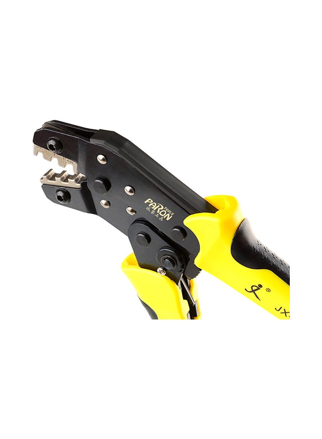 Generic JX-48B Professional Engineering Wire Crimpers Black/Yellow 25.5x2.5x10.5centimeter  - Image 2