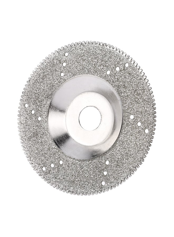 Generic Diamond Coated Grinding Polishing Grind Disc Saw Bit Silver 100mm  - Image 2