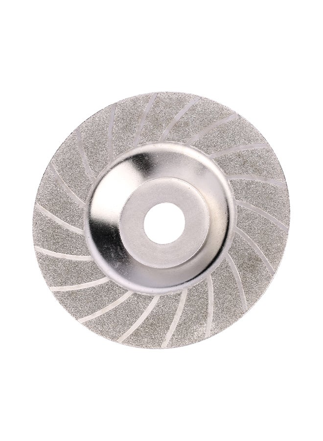 Diamond Coated Grinding Polishing Grind Disc Saw Bit Silver 100mm - Image 1