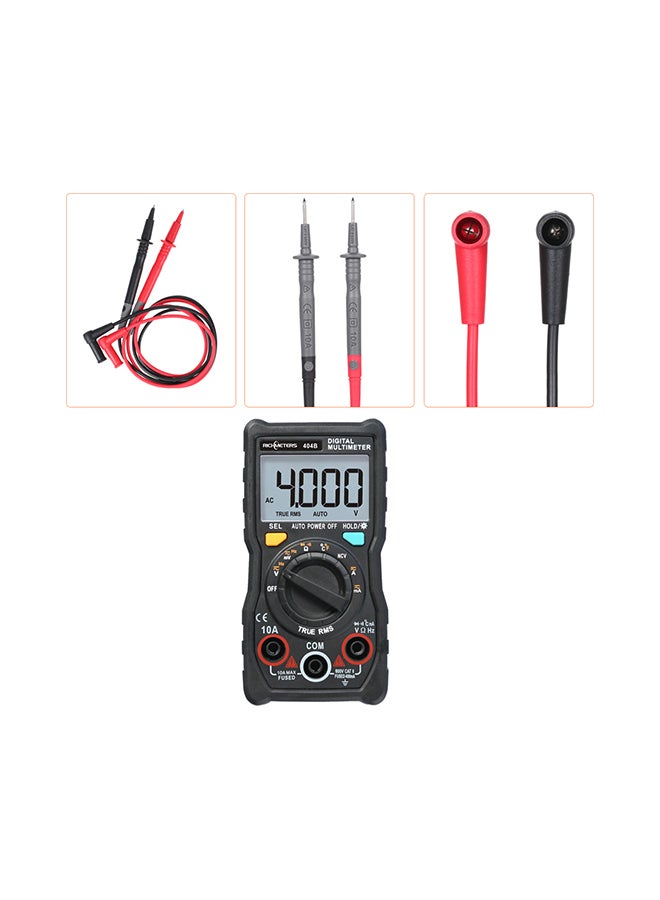 RICHMETERS - Handheld Digital Multimeter Multicolour 19.00X3.50X14.00centimeter - Image 1