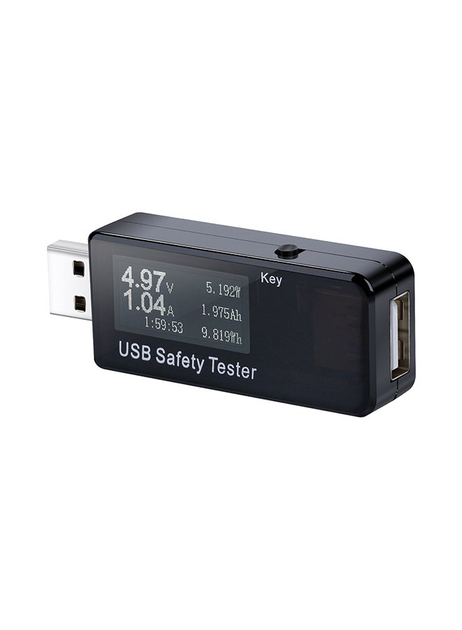 ماركة غير محددة جهاز قياس الجهد الكهربائي بتيار مستمر 5.1 أمبير وجهد 30 فولت مزود بمنفذ USB أسود 12x4x10Ø³Ù†ØªÙŠÙ…ØªØ±  - Image 1