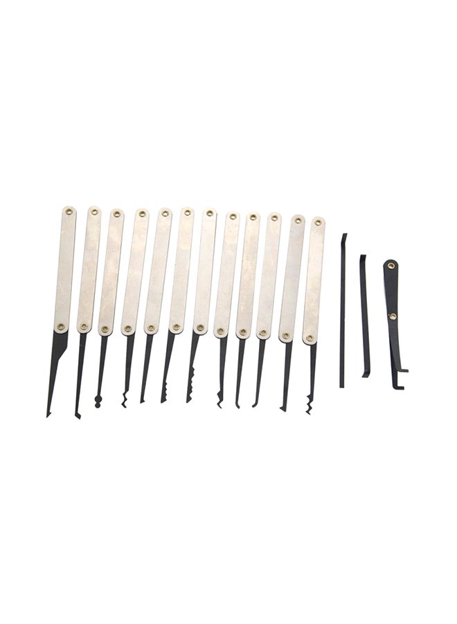 طقم أدوات لفتح القفل مكون من 12 قطعة متعدد الألوان 15.50X4.00X10.50Ø³Ù†ØªÙŠÙ…ØªØ±  - Image 3