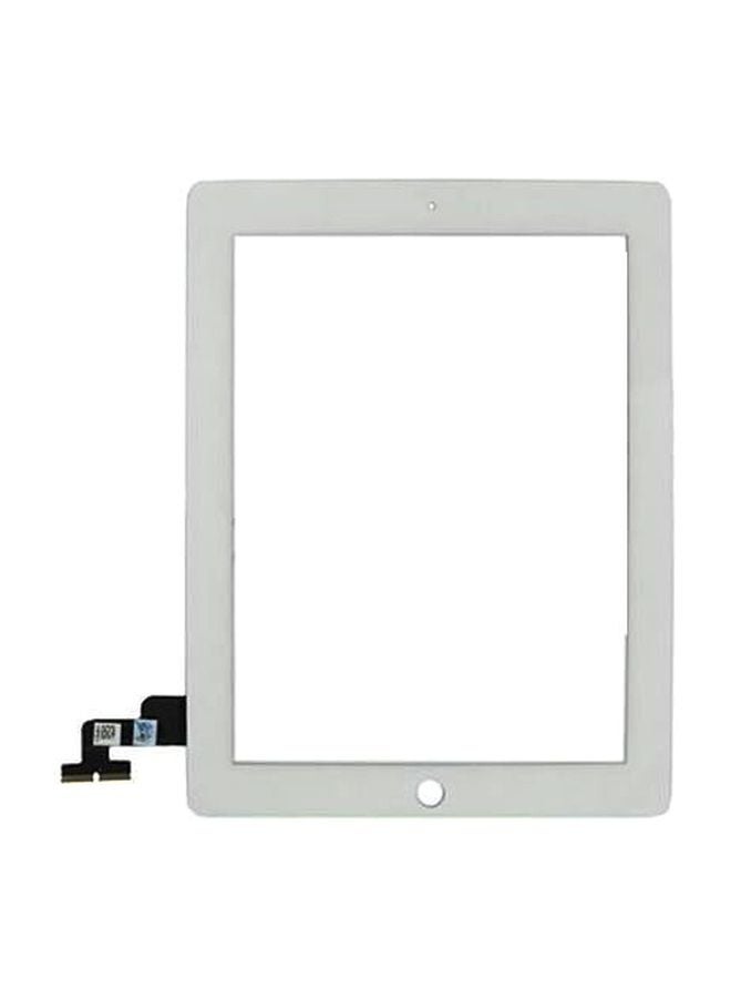 شاشة LCD لمس بديلة لأجهزة أبل آيباد 2 أبيض