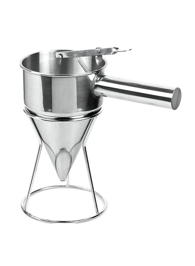 Generic - Pancake Batter Dispenser Silver 26X20cm - Image 1