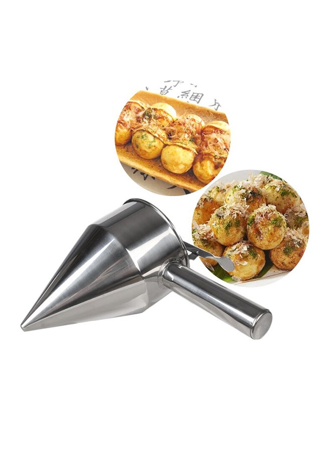 Generic - Pancake Batter Dispenser Silver 26X20cm - Image 1