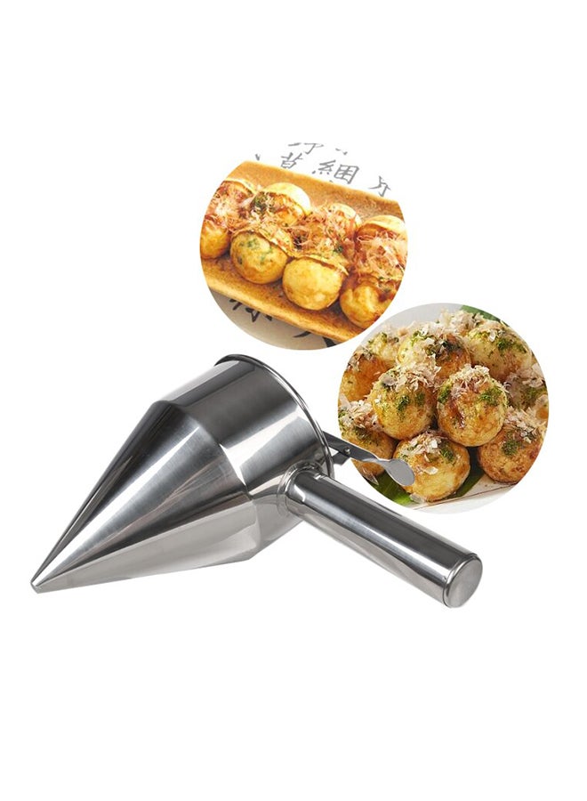 موزع خليط الفطيرة المحلاة فضي 26X20سم - Image 3