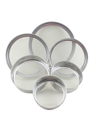 6-Piece Round Strainer Silver - v1582809686/N35084495A_1