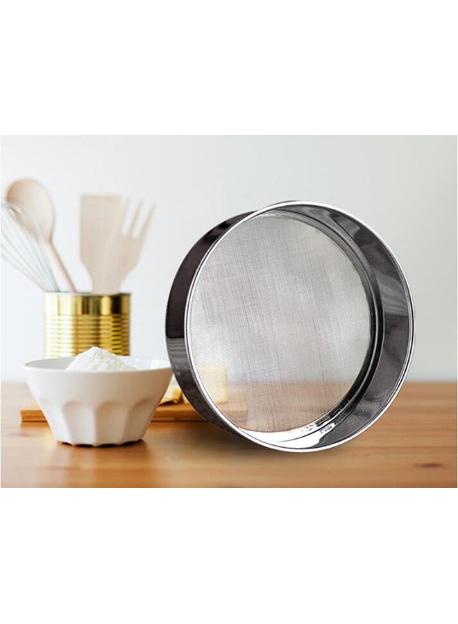 6-Piece Round Strainer Silver  - Image 5