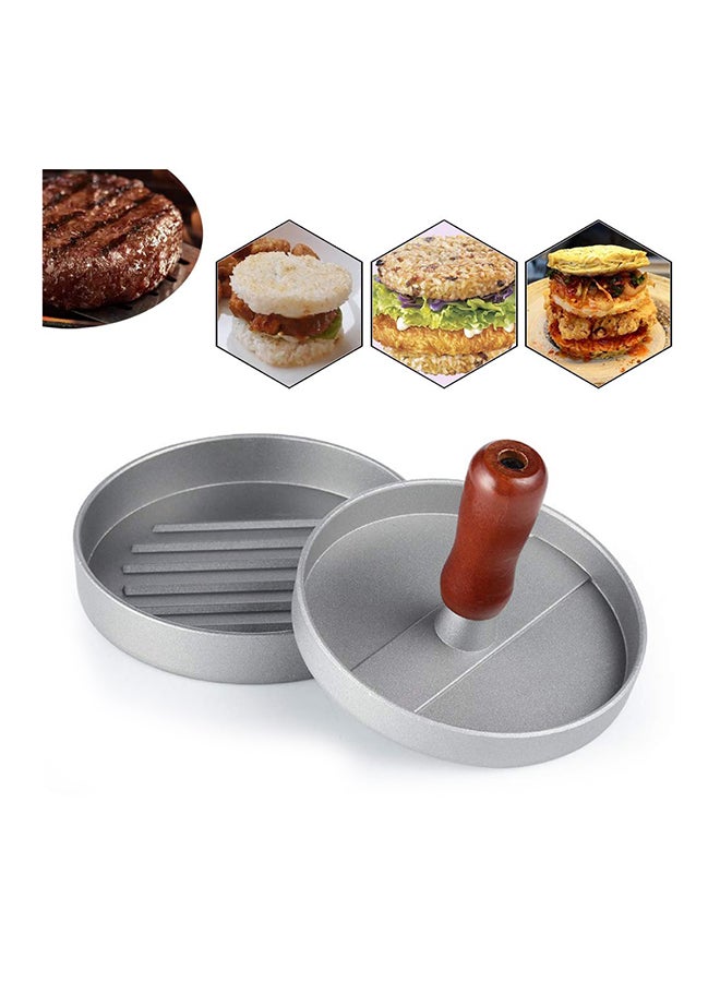 ماكينة صنع فطائر الهامبرجر بالضغط على البرجر متعدد الألوان 12سم - Image 5