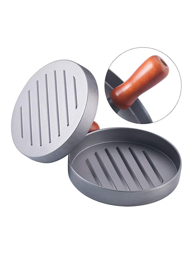 ماكينة صنع فطائر الهامبرجر بالضغط على البرجر متعدد الألوان 12سم - Image 2