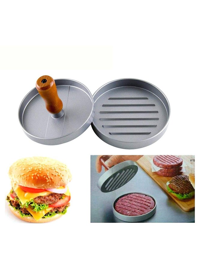 ماكينة صنع فطائر الهامبرجر بالضغط على البرجر متعدد الألوان 12سم - Image 3