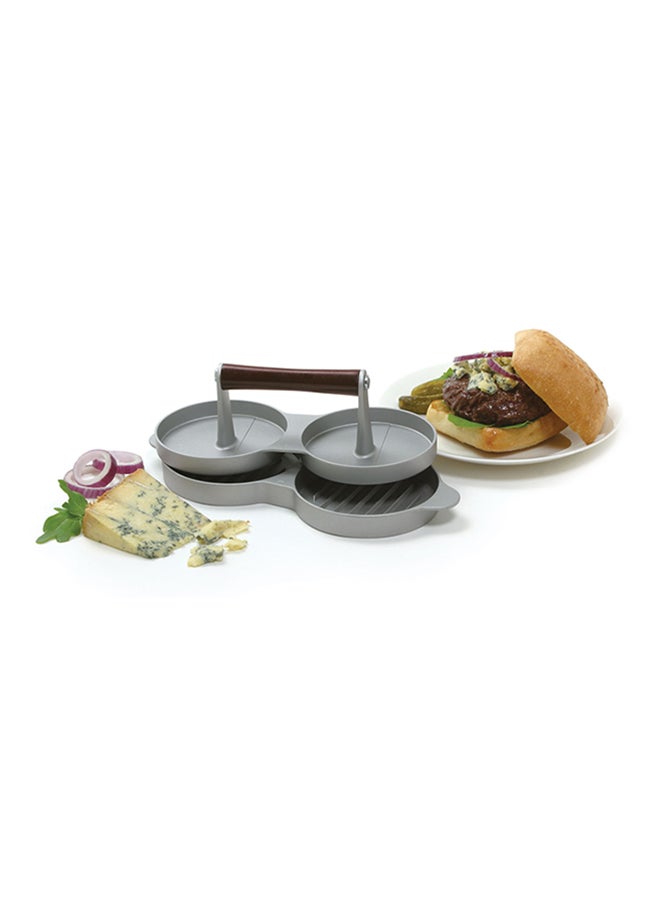 Double Burger Press Hamburger Patties Maker Multicolour - Image 5