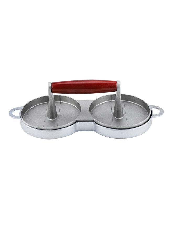 Double Burger Press Hamburger Patties Maker Multicolour 28.5cm - Image 1
