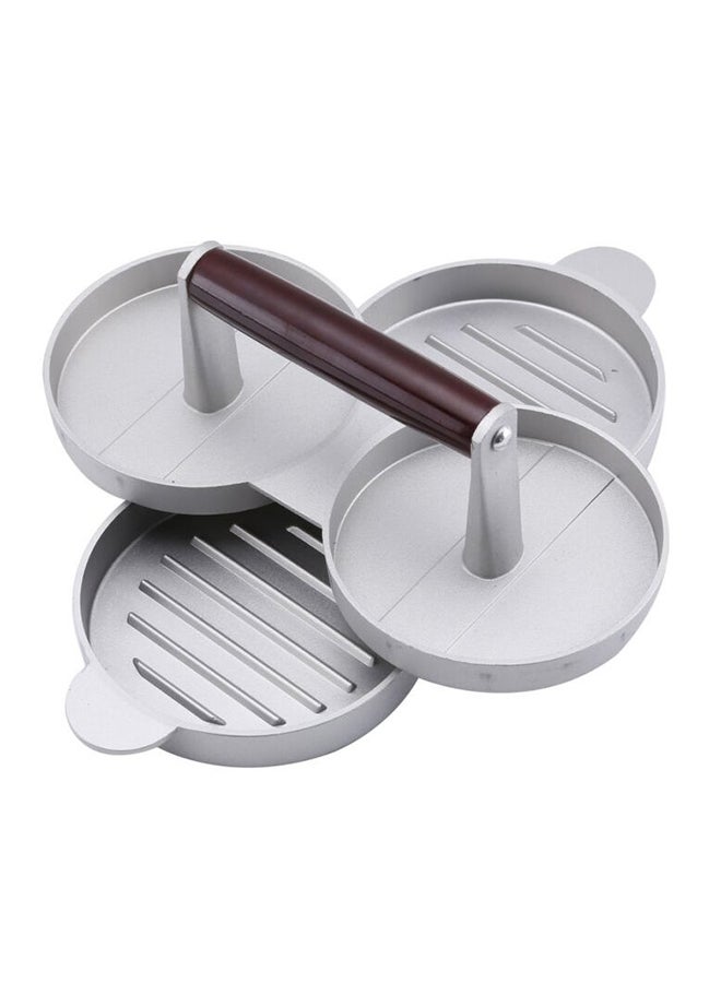 Double Burger Press Hamburger Patties Maker Multicolour - Image 3