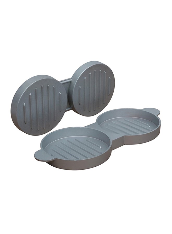 ماكينة مزدوجة لصنع شطائر الهامبرجر بالضغط متعدد الألوان 29سم - Image 3