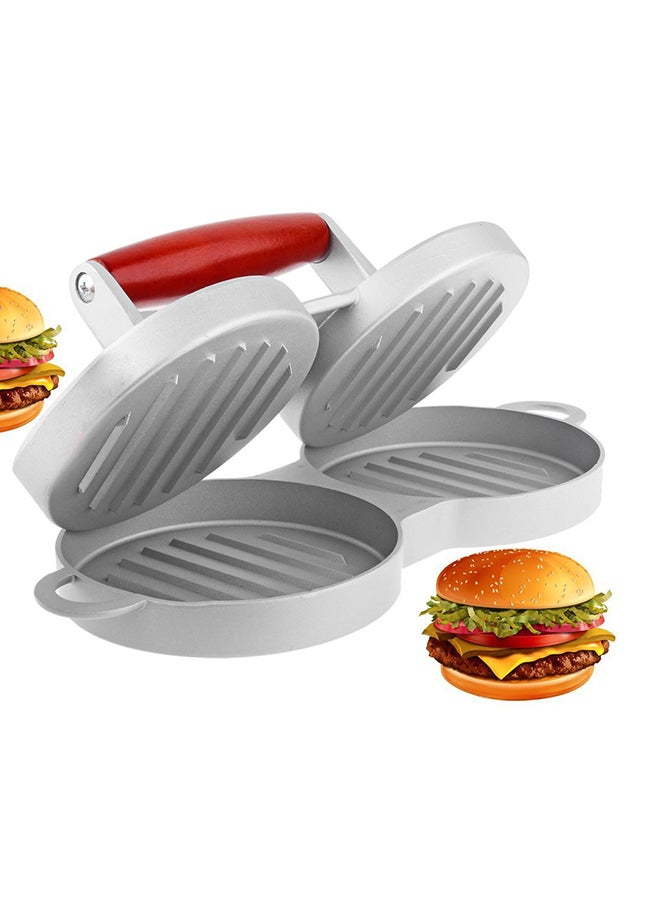 Double Burger Press Hamburger Patties Maker Multicolour - Image 3