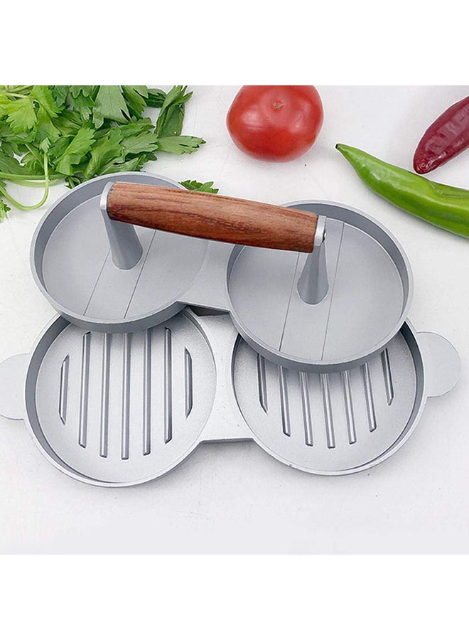 Double Burger Press Hamburger Patties Maker Multicolour - Image 3