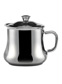 Zahran Stainless Steel Milk Pot Silver 14cm 