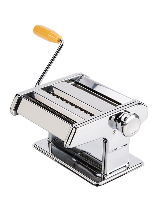 Generic Pasta Maker Machine Manual Noodles Roller Silver 35cm  - Image 2