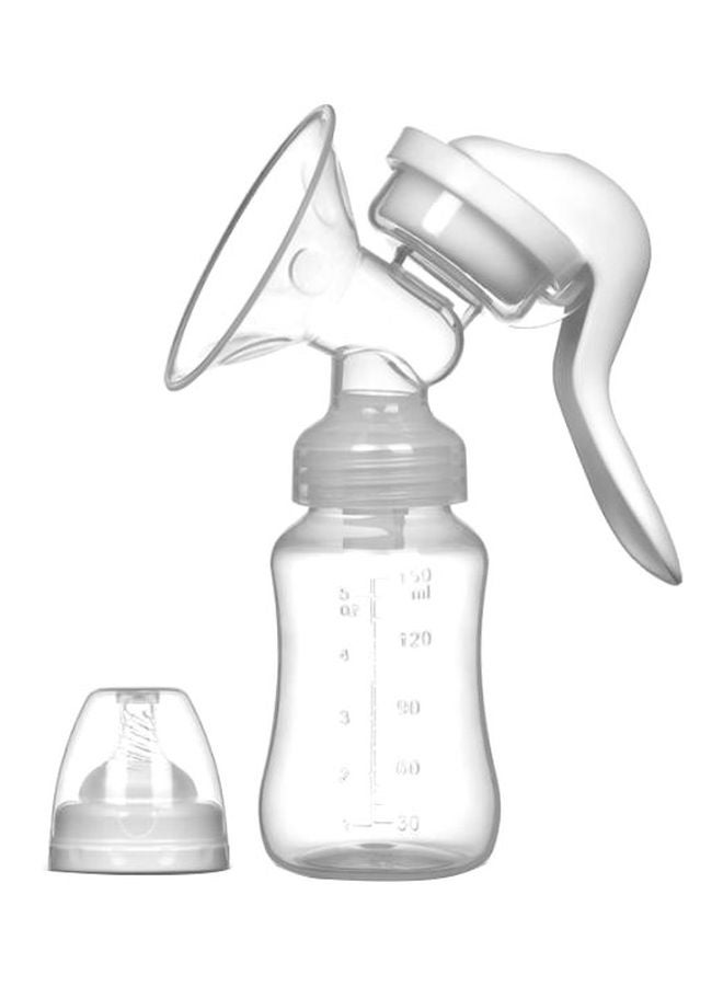 LO.BABY.VE 2-In-1 Silicone Manual Portable Breast Pump