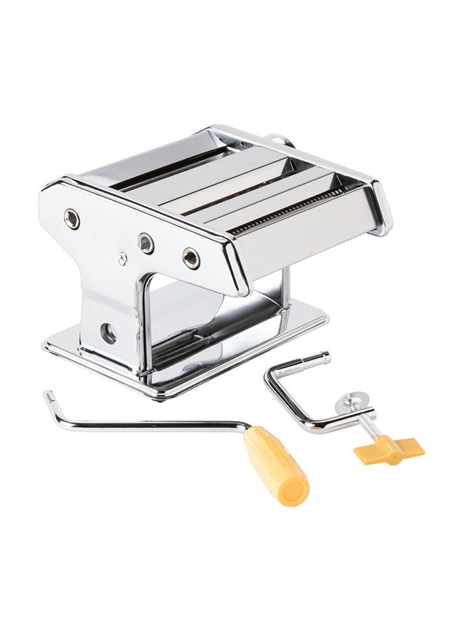 Generic Pasta Maker Machine Manual Noodles Roller Silver 35cm  - Image 1