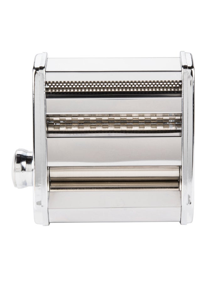 Generic Pasta Maker Machine Manual Noodles Roller Silver 35cm  - Image 2