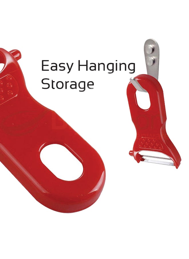 Potato And Vegetable Peeler Red 11.5centimeter - Image 3