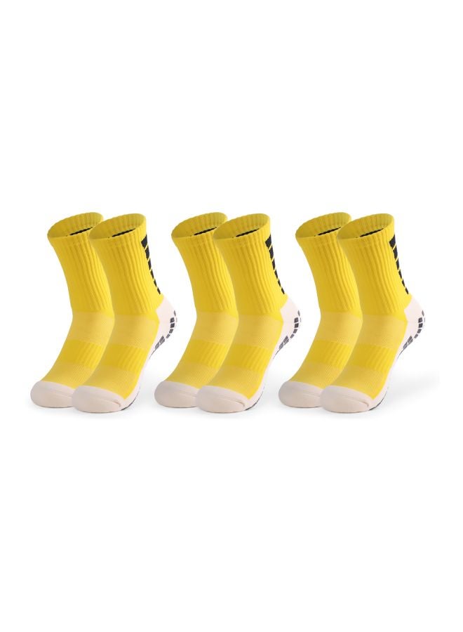 Generic Pair Of 3 Athletic Football Socks  - Image 2