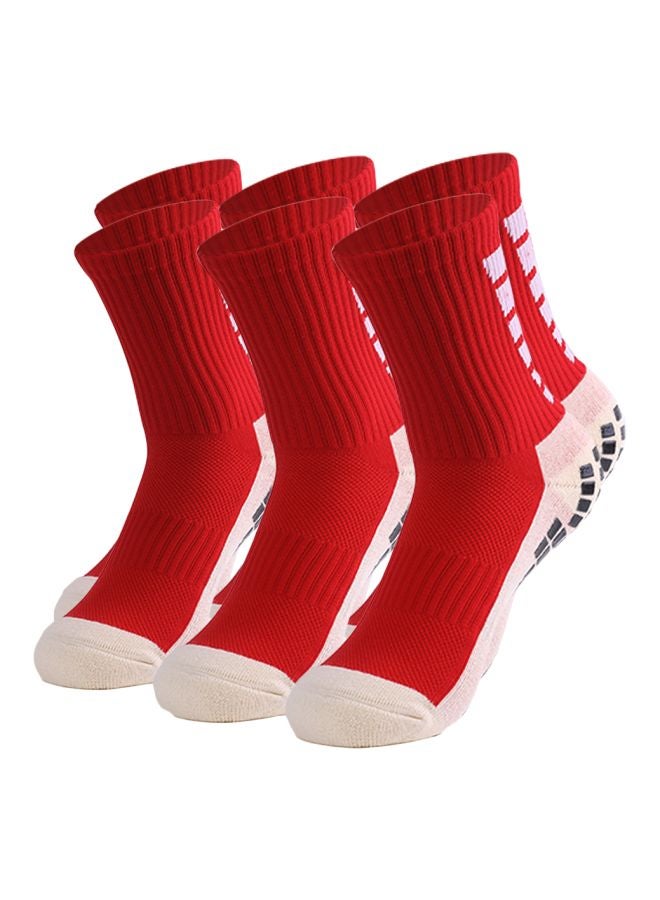 Generic Pair Of 3 Athletic Football Socks  - Image 1