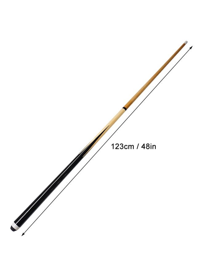 Pack Of 2 Wooden Pool Cue Stick 48inch