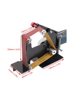 Generic Multifunctional Iron Angle Grinder Belt Sander Multicolour 24.00X16.50X23.00cm  - Image 2