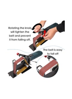 Generic Multifunctional Iron Angle Grinder Belt Sander Multicolour 24.00X16.50X23.00cm  - Image 4
