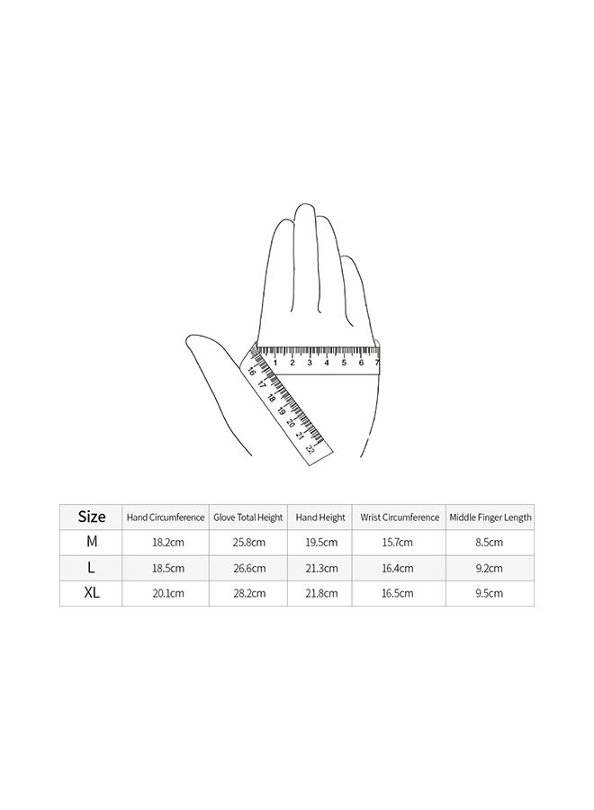 وندر جريب قفازات عمل ثيرمو بلس (Thermo Plus) مقاومة للبرودة طراز WG-338 أسود /برتقالي. 27.00X1.50X15.00سم  - Image 3